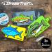  Stream Trail IC футляр для карточек Stream Trail IC CARD CASE чехол для пропуска чехол для проездного билета подарок подарок мужской подарок мужчина casual Raver 