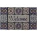  дверной коврик коврик перед дверью LFS-753D WELCOME 76×46cm нейлон воспроизведение резиновый интерьер вход вход магазин магазин 