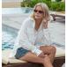  outlet цена распродажа SALEROXY Roxy SWEET HEAVEN Rush Guard длинный рукав Surf 