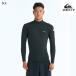 OUTLET �i1��-30���̓{�[�i�X�X�g�A+4%�jQuiksilver �N�C�b�N�V���o�[ �����Y EVERYDAY SESSIONS 1.0 LS TOP FLOCK �E�G�b�g�X�[�c �^�b�p�[ �T�[�t�B��