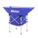 mikasa(MIKASA) folding type ball basket ( boat shape )3 point set frame * curtain body * Carry case blue AC-BC210-BL