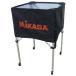 mikasa(MIKASA) ball basket ( box shape ) large 3 point set frame * curtain body * Carry case black BC-SP-H BK