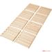 D7830YO *0930_2 вмятина [ outlet ] Palette bed одиночный 8 шт. комплект хорошо дерево . печать YJ-PJCH-S платформа из деревянных планок натуральный кипарис не использовался постельные принадлежности 