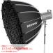 E2316YO *0310_1 вмятина [ outlet ] soft box 85cm NEEWER SF85Q параболический складной Quick выставить не использовался фотосъемка машинное оборудование 