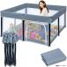E4718YO *0520_1 вмятина [ outlet ] детский манеж игоровое место забор BQKOZFIN 127×127×65cm складной возможность не использовался 