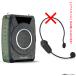 E5890YO *0920_7 вмятина [ outlet ] громкоговоритель 20W портативный PA система W WINBRIDGE M801 * головная повязка отсутствует не использовался 