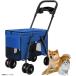 E6056YO *0617[ outlet ] домашнее животное Cart Buggy собака кошка PonyLes yp-004-04 выдерживаемая нагрузка 30kg складной 4 колесо не использовался 