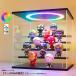 E6341YO *1010_8 вмятина [ outlet ] фигурка кейс LED имеется otak культура магазин Wood case акрил кейс место хранения не использовался коллекция 