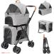 E6697YO *0820_3 вмятина [ outlet ] домашнее животное Cart верх и низ 2 ступенчатый разъемная модель кошка собака PETTOM PE-2022-6-9 выдерживаемая нагрузка верх и низ ..10kg не использовался товары для домашних животных 