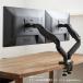F2849YO *1016[ outlet ] монитор arm двойной 2 экран HUANUO HNDS6 13~32 дюймовый соответствует газ springs тип не использовался 