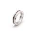 BVLGARI BVLGARY кольцо новый товар с отделкой K18WG Be * Zero One бриллиантовое кольцо 48 7.5 номер бренд ювелирные изделия белое золото б/у прекрасный товар 