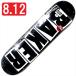 [8.125" панель скейтборд Baker ]Baker Brand Logo Black White 8.125"