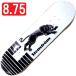 [8.75" панель скейтборд Pola -]Polar David Stenstrom Tape and Panther White 8.75"