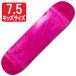 [7.5" панель скейтборд одноцветный панель ]Color Blank Kids 7.5" Pink