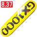 [8.375" панель скейтборд ji- X 1000]GX1000 OG Logo Yellow 8.375" Black