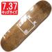 [7.375" панель скейтборд we k end ]WKND Mini Deck White Logo 7.375" Brown