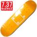 [7.375" панель скейтборд we k end ]WKND Mini Deck White Logo 7.375" Orange