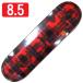[8.5" панель скейтборд ji- X 1000]GX1000 Og Logo Tartan Red 8.5"