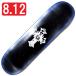 [8.125" панель скейтборд Rav and wow ]Love &amp; Woe Design #2 Metallic Blue/Black 8.125"