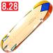 [8.28" панель скейтборд настоящий ]Real Mason Silva Speed Egg 8.28" Yellow/Orange