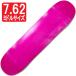[7.625" панель скейтборд одноцветный панель ]Color Blank Mid 7.625" Pink