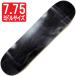 [7.75" панель скейтборд одноцветный панель ]Color Blank Mid 7.75" Black