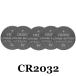 lithium монета батарейка CR2032 5 штук 