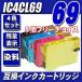 ߴ  ץ EPSON 󥯥ȥå IC4CL69 5 ե꡼祤 ֥å 