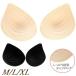 bla накладка bla накладка грудь выше толщина 1.5cm спортивный бюстгальтер Bra Cami замена накладка бежевый черный 3 размер 2 пара 4 листов 