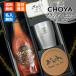 CHOYA сливовое вино 700ml нержавеющая сталь высокий стакан комплект название inserting sake cho-ya подарок подарок 