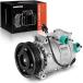 A-Premium Air Conditioner AC Compressor with Clutch Compatible with Hyundai Genesis 2009-2013, Equus 2011-2013, 3.8L 4.6L 5.0L, VS18E Style, 6 Grooves