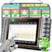 2024 Foxwell Car Code Reader NT706 OBD2 Scanner ABS Airbag Engine Transmission Battery Monitor Scan Tools, 5.5