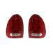 For Dodge Durango 1999 2000 2001 2002 2003 Tail Light Driver and Passenger Side | Lens  Housing | Pair | Combination Type | CH2800125, CH2801125 | 4