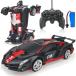 Tcvents машина с радиоуправлением деформация робот машина игрушка Stunt машина электрический RC машина LED установка 360 раз вращение радиоконтроллер дистанционный пульт RC машина mo