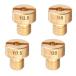 Jetsetmoto main jet Mikuni круглый / большой (8x9) #112.5/#115/#117.5/#120 (4PCS) Mikuni VMφ1