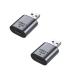 USB Type C �ϊ��A�_�v�^ (2�Z�b�g) Popolier USB 3.1 Type C ���X to USB Type A 3.1 �I