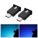 GIMUYA Type-C LED���C�g USB �ԓ��p 8�F �������[�@�\ �����_�� �����@�\ �A���r�G���g���C�g RGB USB���d �C���~