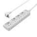 �G���p(ELPA) LED�����v�X�C�b�`�t�^�b�v �d���^�b�v �����R�[�h 125V 2m 4�� WLS-LU42EB(W)