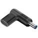 Type-C изменение HP 4.5×3.0mm(20V) Note PC 100W соответствует USBPD конверсионный адаптор DC источник питания выключатель штекер USB модель C
