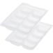 rek(LEC) сделано в Японии детская смесь свободный Gin g tray M (25ml*8 блок × 2 листов входит ) микроволновая печь OK посудомоечная машина OK A00116