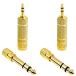 ۥ󥸥å Ѵ ץ ƥ쥪ߥ˥ץ饰 6.35mm to 3.5mm 3.5mm to 6.35mm ᥹ Ѵ 