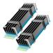 GLOTRENDS m.2�q�[�g�V���N�L�b�g�f�X�N�g�b�vpc�ɓK����ssd 2280 m.2�p�T�[�}���p�b�h�A�A���~�{�f�B22�~70�~10mm(