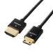 쥳 mini HDMI ֥ 1.5m 4K  2Kб ѡ ֥å DH-HD14SSM15BK