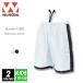 wundou(undou) Kids бадминтон брюки шорты короткий хлеб одноцветный p3680 110-150 5 цвет . пот скорость . сетка укороченные брюки форма 