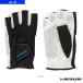  Dunlop tennis accessories * small articles silicon print glove / half type / both hand set / palm side silicon print / men's [TGG0126]