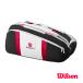  Wilson теннис сумка машина reji коллекция чехол для ракетки /COURAGE COLLECTION RACQUET BAG 9PK/ ракетка 9шт.@ место хранения возможно [WR8035401001]