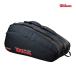 WILSON Pro Staff Classic Tour 12pk Pro штат служащих Classic Tour 12 WR8051701001 Wilson сумка 
