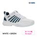 K*SWISS пальто Express 2 ковровое покрытие для белый × зеленый KS09488163WG Men Court Express 2