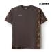 ADMIRAL мужской ассортимент b locking графика TEE ATMA520-022 2025FW Brown . вода скорость . почтовая отправка соответствует Admiral 