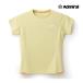 [ почтовая отправка соответствует ]ADMIRAL женский линия задний Hem flair TEE ATLA518-070 2025SS желтый . вода скорость . Admiral 